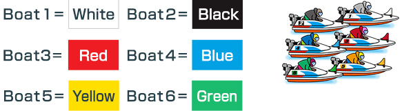 6-boat contest